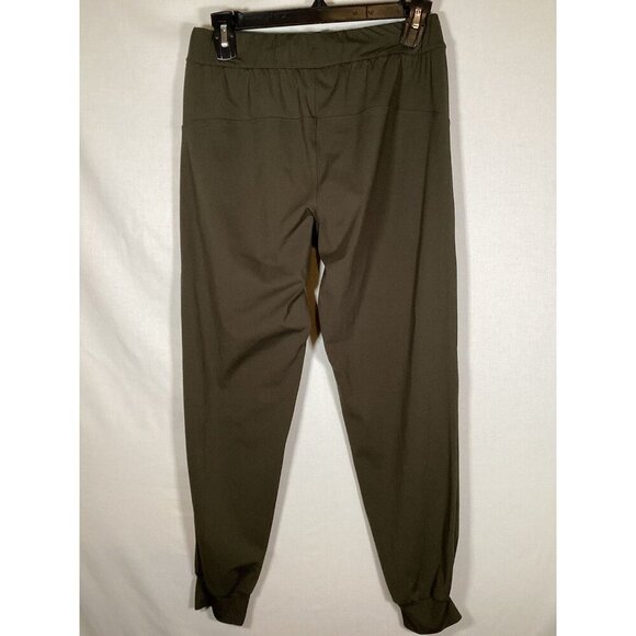 JISAI Nylon Pants Olive Green Jogger Drawstring Gorpcore Activewear Womens Small - Picture 4 of 8